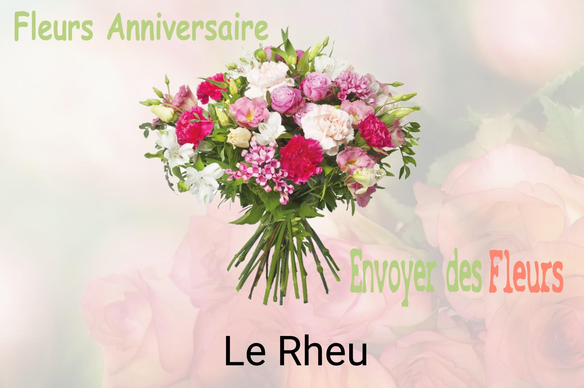 Bouquet de fleurs d’anniversaire livré à Le Rheu