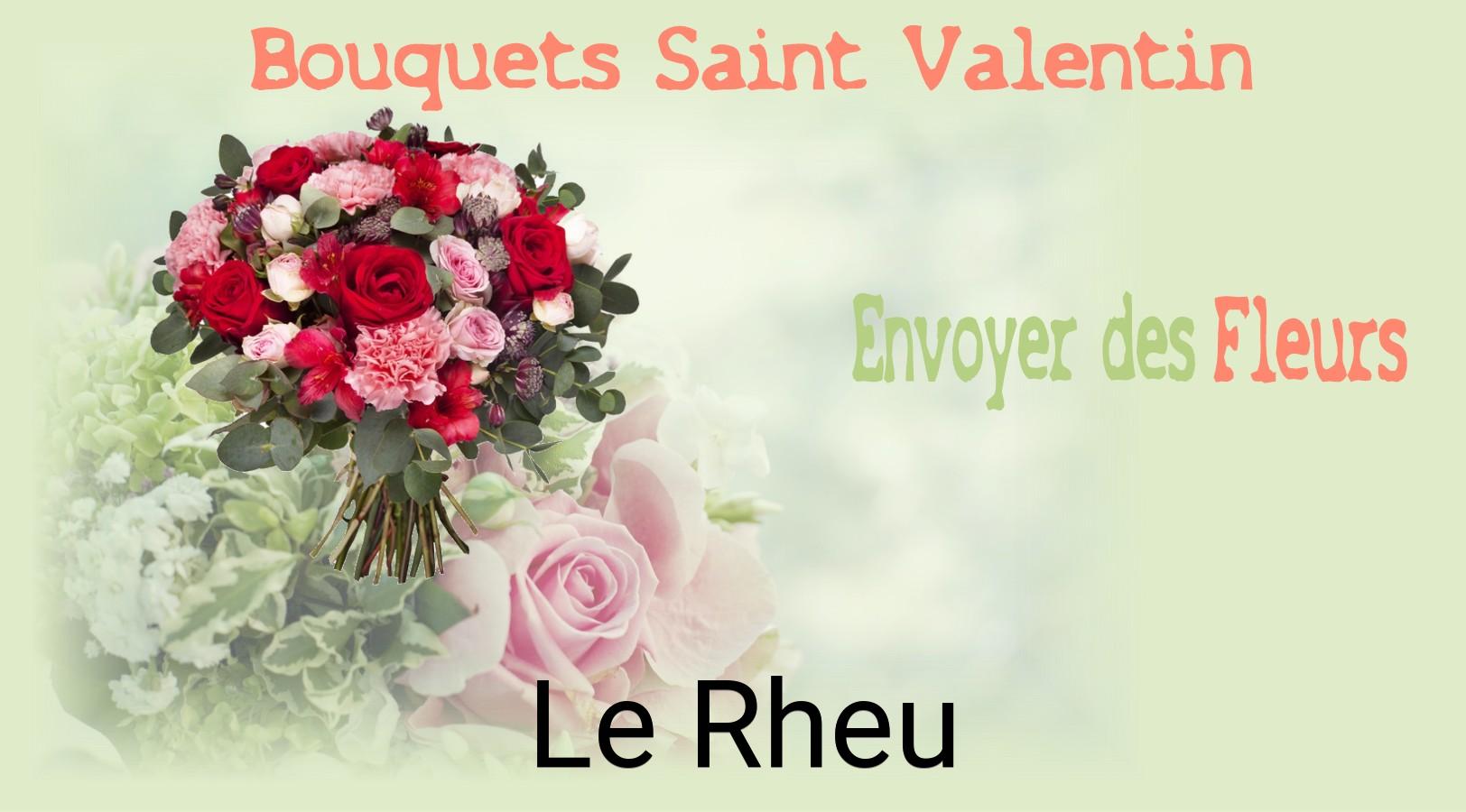 Roses de Saint-Valentin livrées à Le Rheu